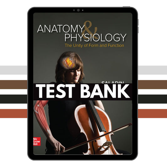 Anatomy and Physiology The Unity Of Form And Function 9th Edition Test Bank